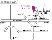 ファッションセンター こばやし地図拡大はこちら